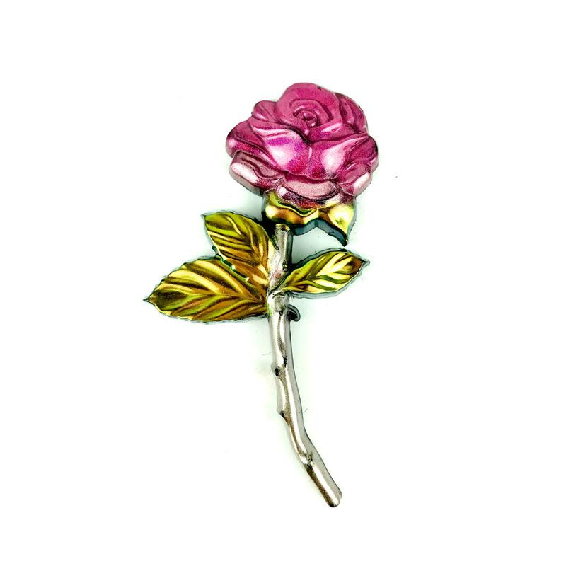 Силиконовая форма для розы на День святого Валентина, сделай сам, полуроза, кристальная капля, клей, форма для УФ-эпоксидной смолы, ручная работа, декор, фестивальные подарки