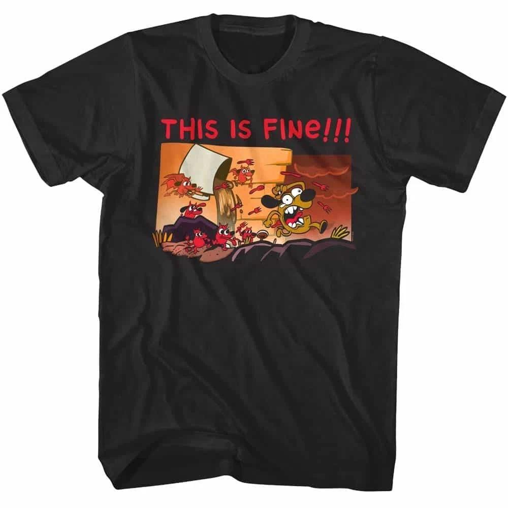 This is Fine Devil Dogs Attack Men's T Shirt