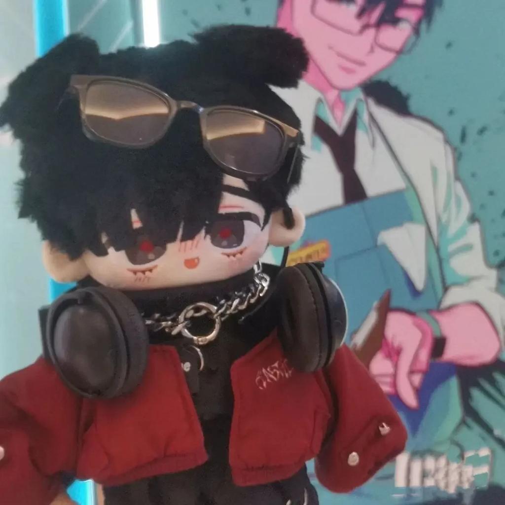 Alien Stage Till Ivan Handsome Boy Soft Plush Cotton Stuffed Body Cosplay Plushie Anime Doll Custom for Fans Xmas Gifts