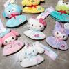 Sanrio Кавайный Мультяшный Плюшевая игрушка Солнышко Брелок Кукла Солнышко Мелоди Синнаморолл Куроми Ханггидон Игрушка Солнышко Подвеска на Рюкзак