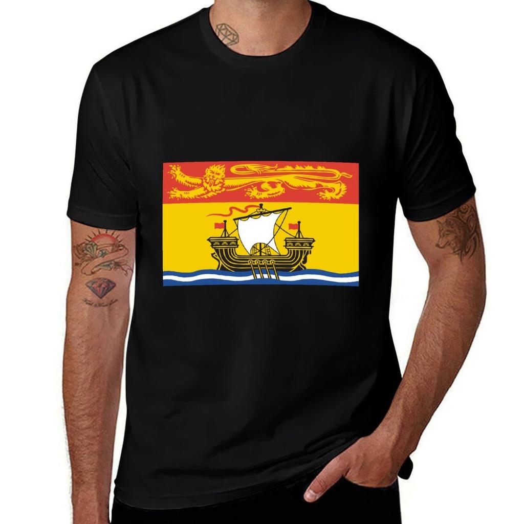 Brunswick T-shirt Man T Shirt Graphic T Shirt Custom Print T Shirts For Man Slim Fit T-shirt