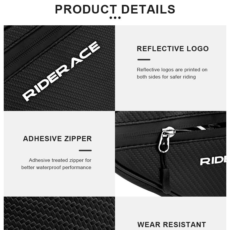 Bicycle Bag Triangle Waterproof Rainproof 3L Large Capacity Outdoor Sport Cycling Frame Front Bags MTB Road Bike Pouch Frame Bag