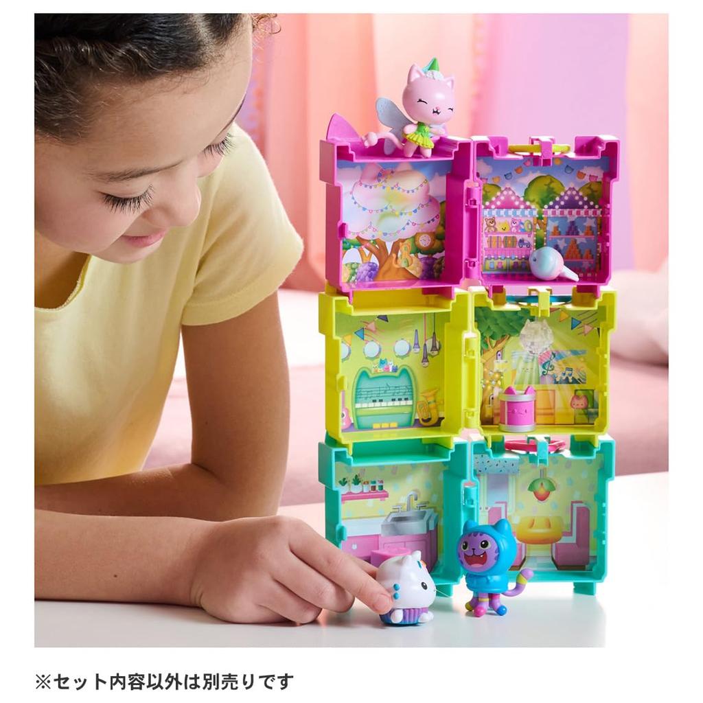 TAKARA TOMY Домик для кукол Соединяемый Мини-дом 2 комнаты Габби Кекки