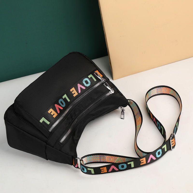 Досуг Водонепроницаемая нейлоновая сумка через плечо Холщовая сумка для мам Сумка через плечо Дорожная сумка из ткани Оксфорд