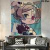 Marie Skullgirls Pattern Home Decor Tapestry, Wall Hanging, Decorative RV Wall Cloth.DGT0925386