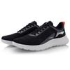 Li Ning Future Run Удобная ткань Нескользящая Износостойкая Низкие Беговые кроссовки Унисекс Черный ARBQ005-2