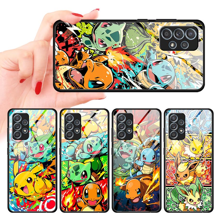 Phone Cover Glass Case for Samsung Galaxy A57 A24 A26 A15 A56 A54 A34 A13 A36 A06 A37 A32 A14 A25 A16 A55 A04 A23 A73 A05
