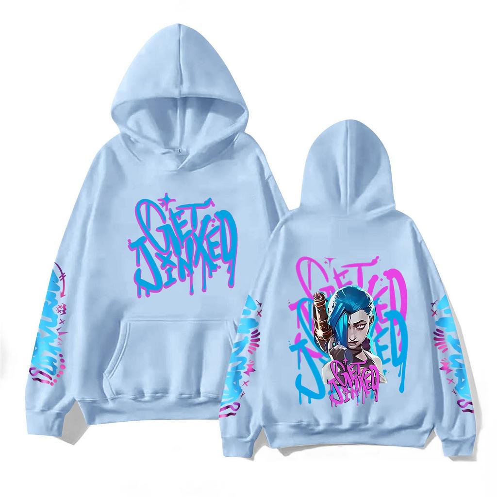 Women Fashion O Neck Long Sleeve Printed Top Hoodie Sweatshirt