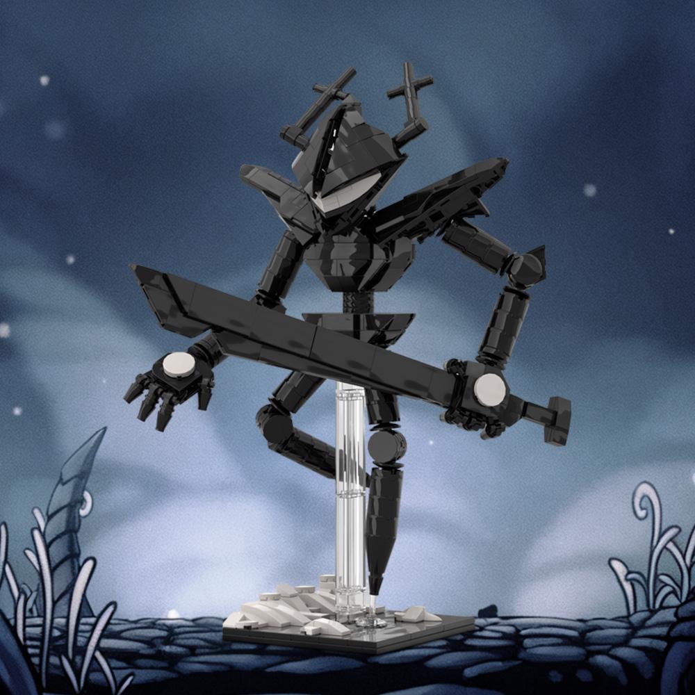 Gobricks MOC Deltarune MOC-231847 Рычащий Рыцарь (Deltarune) Кирпичи