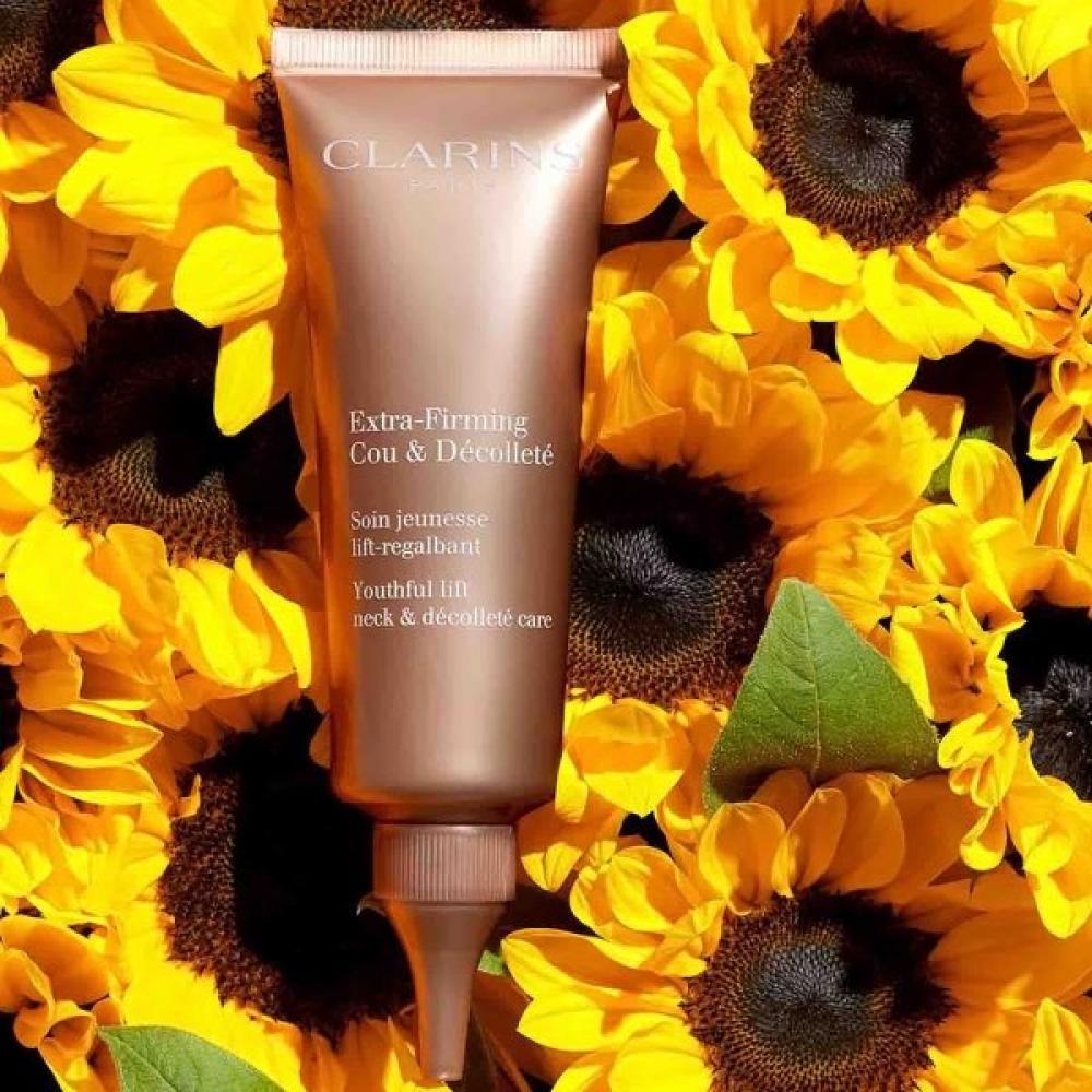Clarins Extra Firming Neck Cream Set  +gifts 3 Pcs  75ml