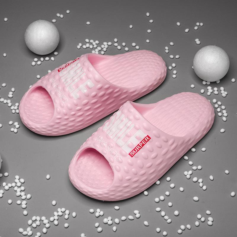 Women's Thick Soled Soft Slippers New Summer Fashion Indoor Outdoor Anti Slip Shock-absorbing Sandals Beach Flat Casual Shoes