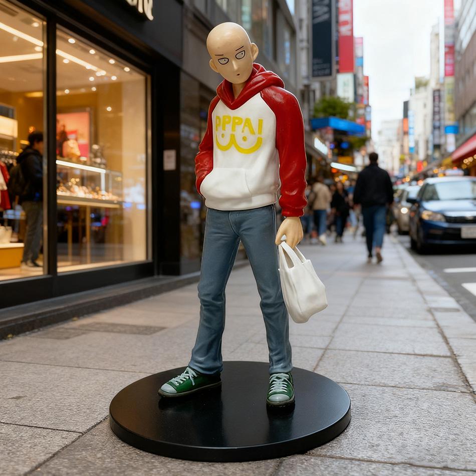 Новая фигурка Аниме ONE PUNCH-MAN Саитама Генос Тацумаки Фигурка Игрушка ПВХ Модель Аниме Аксессуары Коллекция Настольные Украшения Подарки