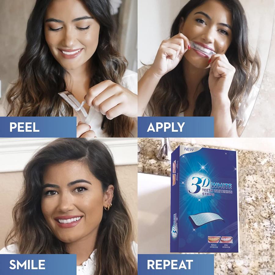 Агент для отбеливания зубов Advanced Ultra White, обычное отбеливание, профессиональная полоска для отбеливания зубов