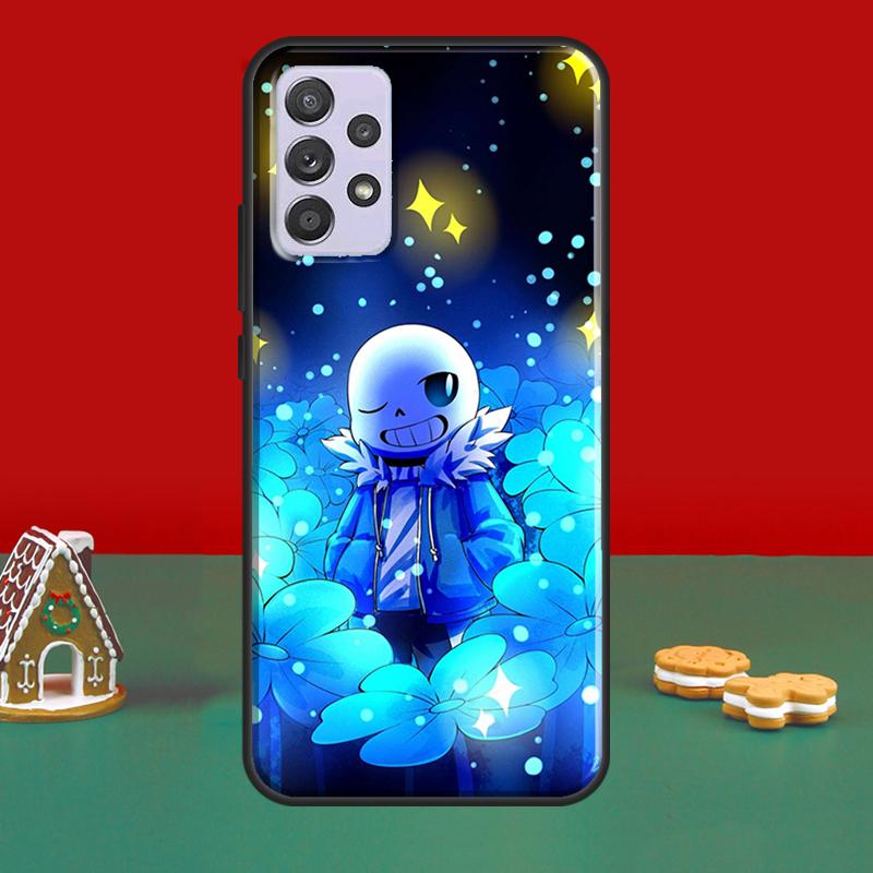 Чехол Undertale Sans для Samsung A52S A12 A32 A42 A52 A72 A51 A71 A31 A11 A40 A50 A70 A21S, чехол для телефона