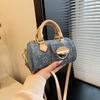 Модные джинсовые сумки унисекс для женщин - Новые модные многоцелевые сумки через плечо, Модные круглые сумки-тоут