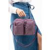 Women's Multi-pocket Waterproof Satin Fabric Adjustable Cross Strap Shoulder Bag