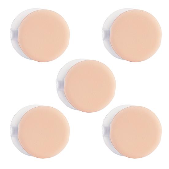 5 шт./компл. круглые яичные спонжи для макияжа, влажные и сухие, двойного назначения, BB-крем, пуховка, инструмент