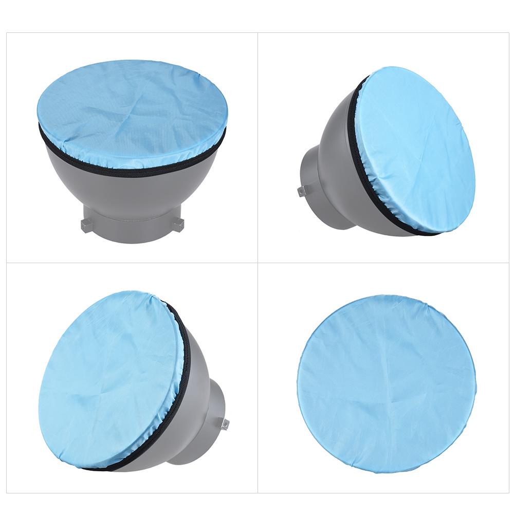 Мягкий тканевый рассеиватель для фотосъемки для стандартного студийного стробоскопического отражателя 7 дюймов, 180 мм, 5 цветов