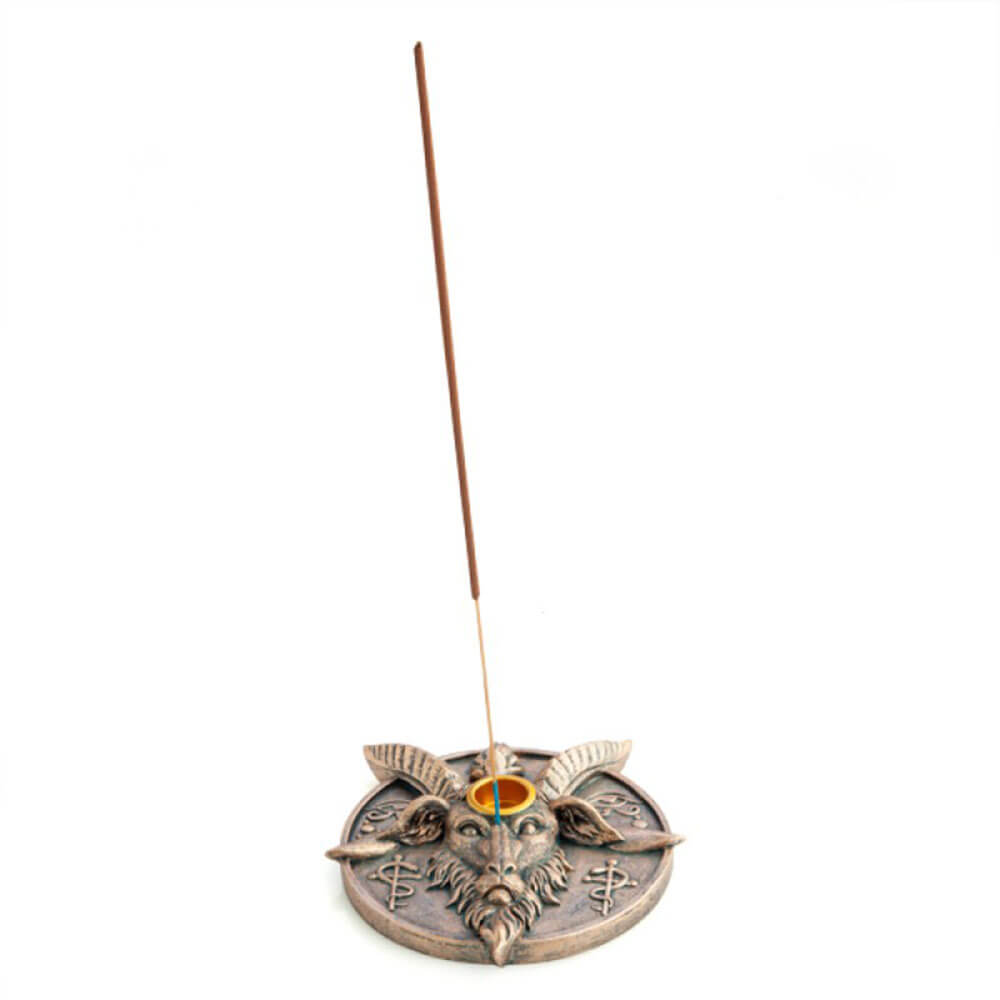 Круглая курильница и подсвечник «Бафомет»