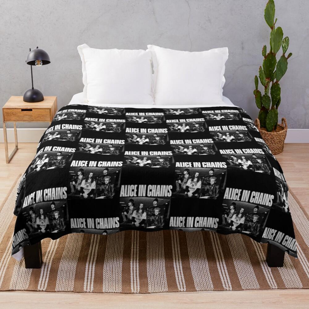 Alice In Chains Throw Blanket