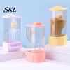 Dust-proof Bird Feeder Automatic Parrot Food Dispenser, No Mess Cage with Perch, Easy Clean Anti-Splash Pull-Out Drawer for Parakeets Budgies