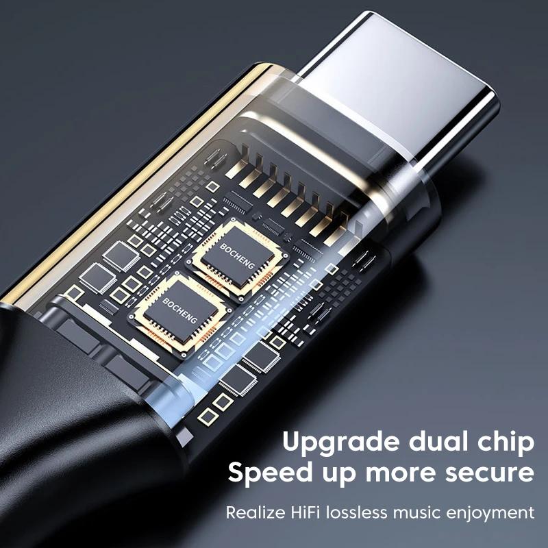 Xiaomi Адаптер для наушников USB Type C на 3,5 мм USB-C 3 5 мм Аудиокабель-конвертер для iPhone 15 15 Pro MAX Samsung Galaxy Huawei Xiaomi