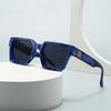 Ретро Мода Роскошный Бренд Квадратные Солнцезащитные Очки Унисекс Винтажные Большие Очки с Градиентными Линзами Для Мужчин Женщин