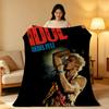 Music B-Billy I-Idol Throw hot High-Density Short Plush Blanket Soft Skin-Friendly for Sofa Nap Air-Conditioned Room