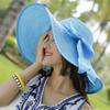 Wide Large Brim Summer Beach Sun Straw Beach Derby Hat Cap