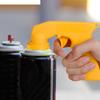 Spray Adapter Paint Care Aerosol Film Gun Handle Full Grip Trigger Maintenance Tools Locking Ring Automotive Parts Convenient