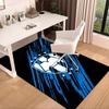 Monter-rey Football Crest Art Printed Area Rug for Office, Chair Rug, Decorative Carpet Floor Mat, Large Size Fan gifts Christmas gifts