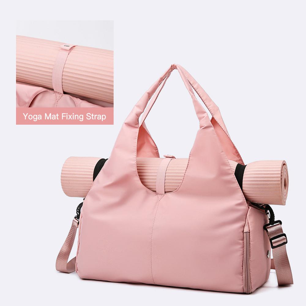 Дорожная спортивная сумка Спортивная сумка-тоут для йоги и спортзала Weekender Сумка через плечо с отделением для обуви
