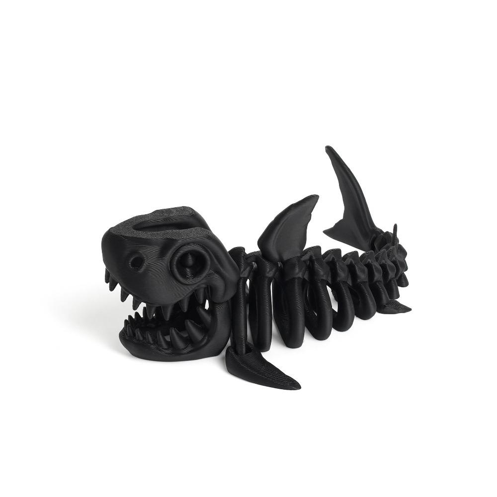 Многосуставная Подвижная 3D-печатная Модель Акулы Ручной работы Имитация Акулы Настольное Украшение