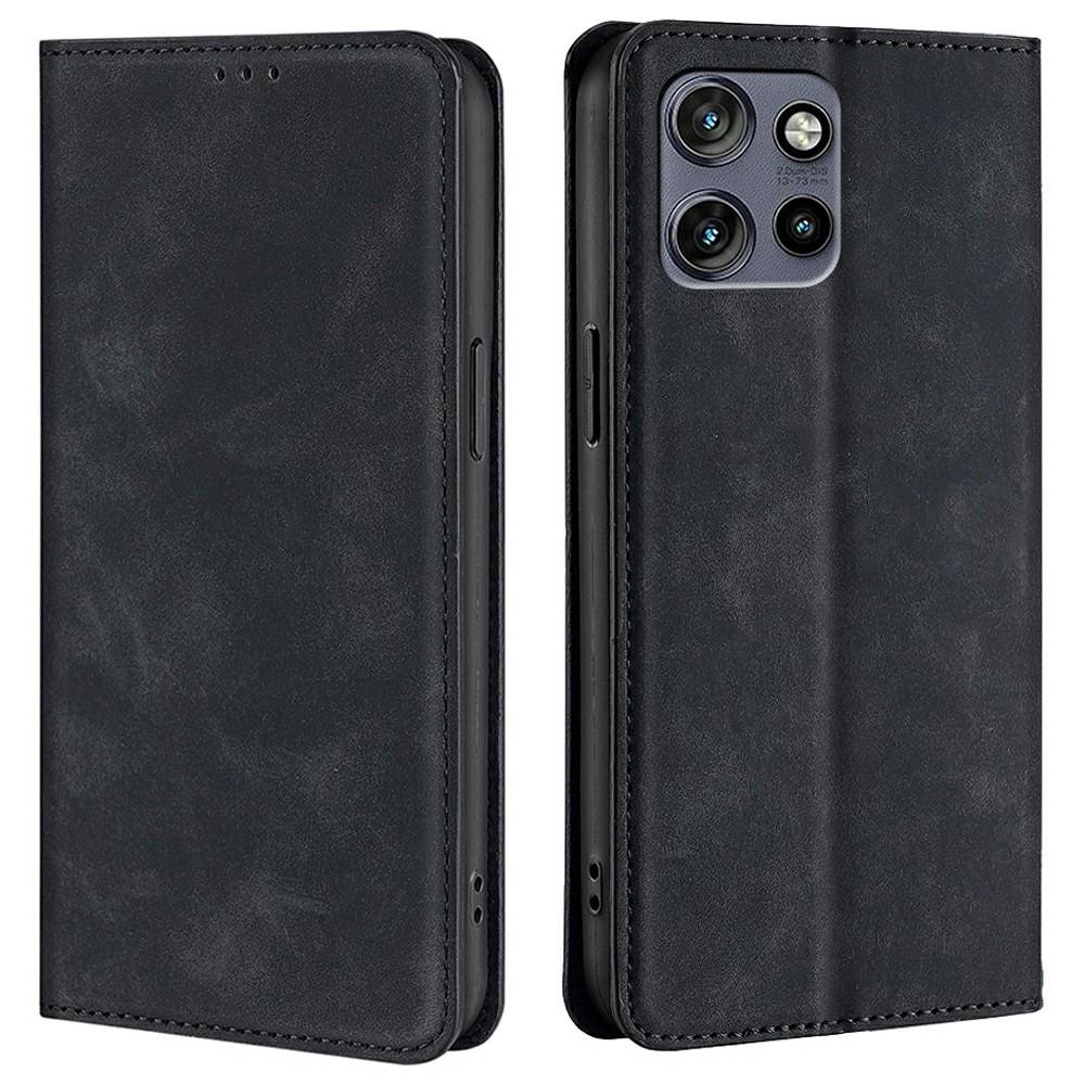Phone Case For Motorola Edge 50 Neo 5G/Moto S50 5G/ThinkPhone 25 5G Card Holder PU Leather Magnetic Closing Cover