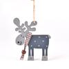 Vogue Hanging Ornaments Hang Design Wooden For Holiday Decor Christmas Tree Creative Colorful Christmas Decoration Elk Pendant For Parties  Gifts