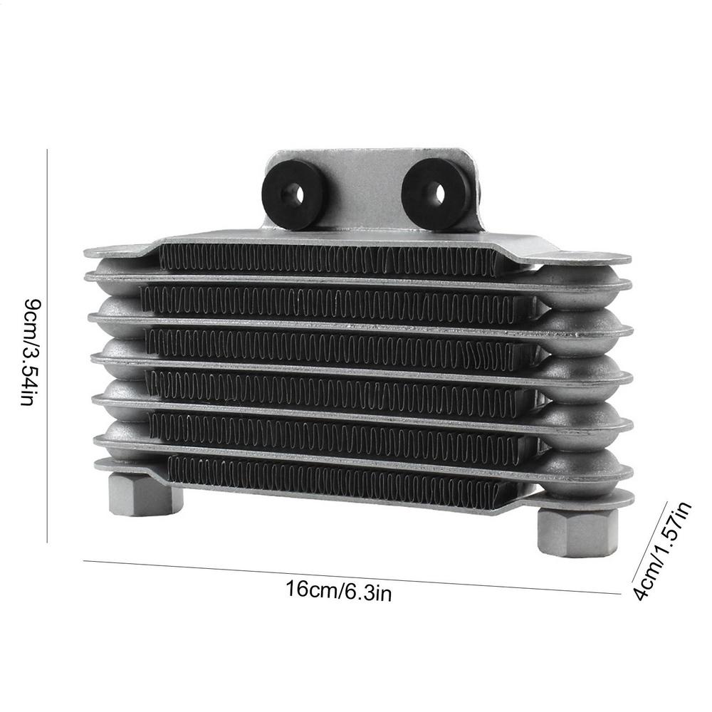 Motorcycle Oil Cooler Aluminum Alloy Motorcycle Parts Modification Oil Cooler Powersports Parts Automotive Replacement Engine