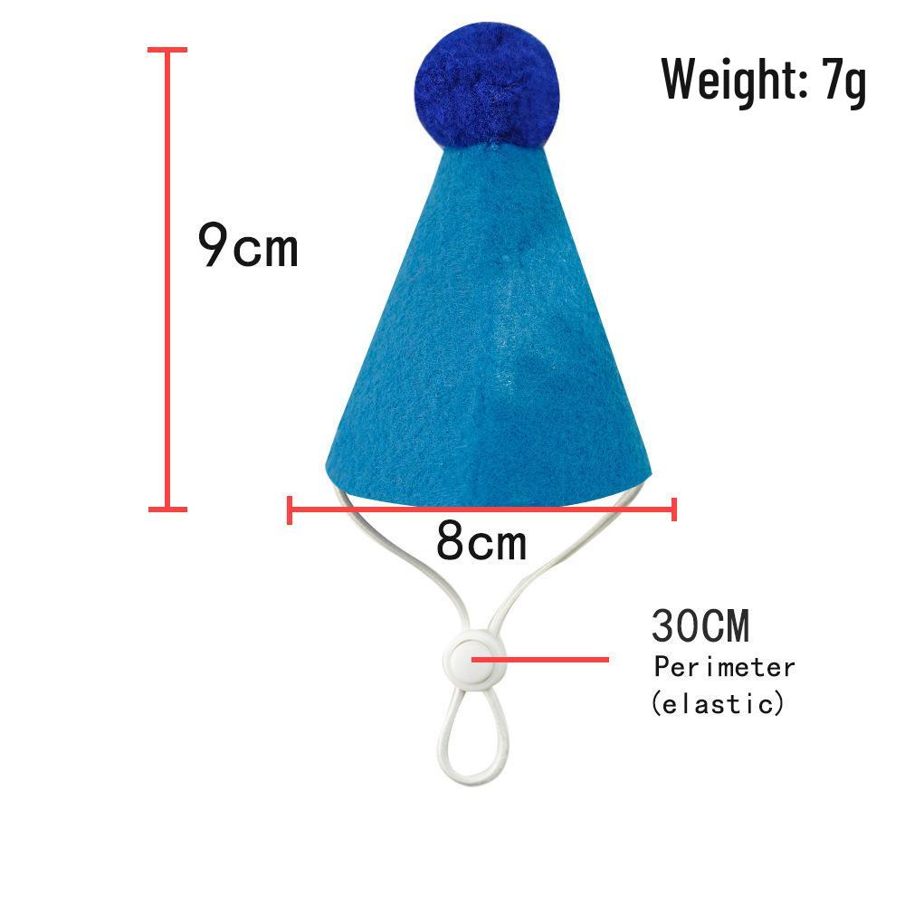 Набор костюмов на день рождения питомца: Трансграничный слюнявчик-шарф и шапка для собак и кошек