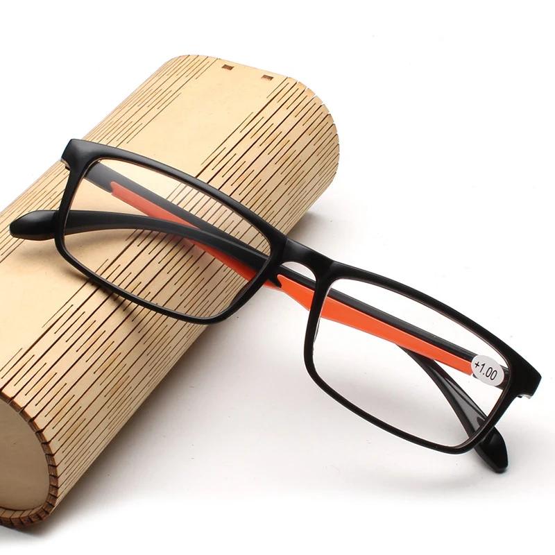 TR90 Ultra-Light Reading Glasses for Women Men HD Lens Presbyopia Eyewear Diopter +1.0 to 4.0 Clear Frame