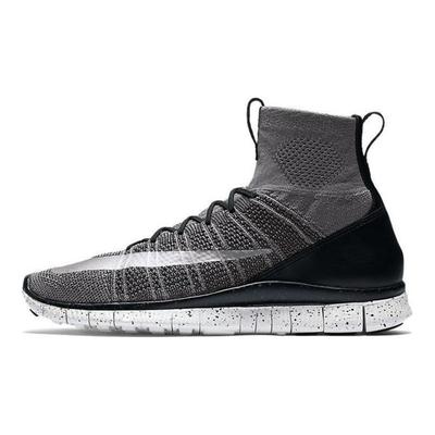 Бесплатные кроссовки Flyknit Mercurial темно-серого цвета 805554-004