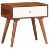 VidaXL Side Table 45x30x45 Cm Solid Acacia Wood, Sofa End Table, Sofa Side Table, Living Room Table, Table 4102371