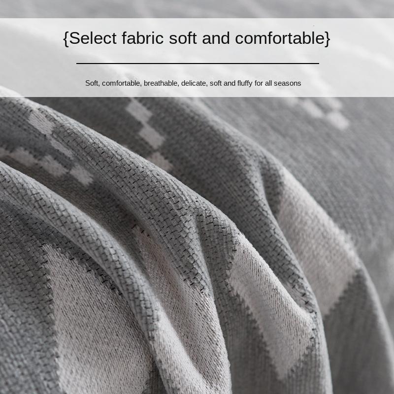 Blankets Knitted Nordic Sofa Towel Bohemia Sofa Cover Full Blanket Striped Room Bedside Home Decoration Picnic Carpet