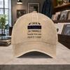 Retirement Humor Baseball Cap Unisex Adjustable Vintage Washed Hat For Men Women Outdoor Daily Wear Gifts
