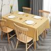 Rectangular Plastic Tablecloth Pvc Waterproof Antifouling Cover Outdoor Dining Table Cloth