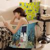 Cute M-Moomins Cushion Cover Inches Farmhouse Decor Home Throw Pillow Covers For Couch Decorations