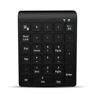 Bluetooth Цифровая клавиатура для ноутбука, Беспроводная цифровая клавиатура, Перезаряжаемая через USB C, 22-клавишная Bluetooth 10-клавишная цифровая клавиатура для ноутбука, компьютера, Mac, MacBook A