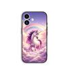 Чехол для телефона Мультяшный Единорог Лошадь Чехол для Apple iPhone 16 15 14 Plus 13 12 Mini 17 Pro Max + ProMax 16E Air 15+ Чехол