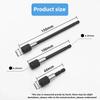 60-150mm Quick Release Hex Extension Rod Set for Electric Drill & Screwdriver
