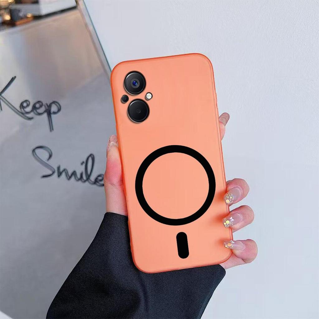 Чехол для OPPO Reno8 Z 5G, Reno7 Z 5G, Премиальный Магнитный Матовый Чехол-Защита для Телефона