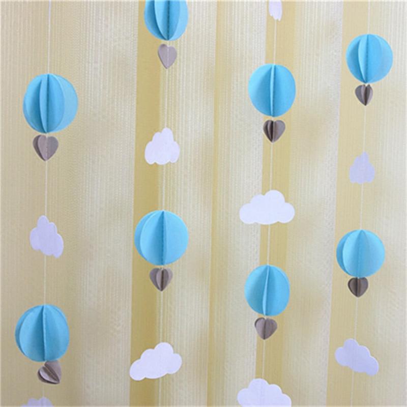 1~10 шт. Облака любви, воздушные шары, бумажные гирлянды, баннеры, подвесные украшения для праздников, свадеб, домашнего декора