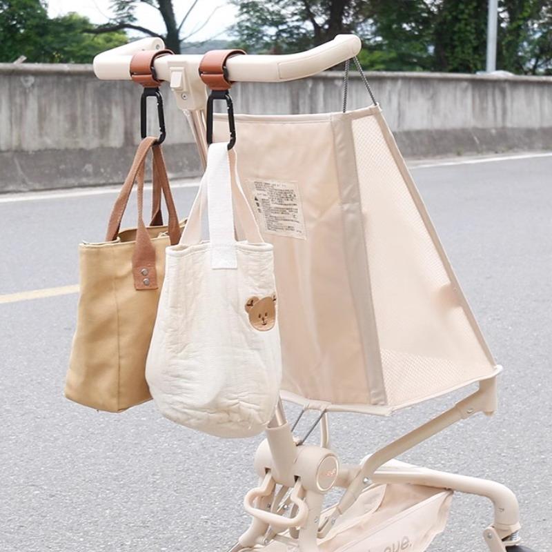2Pcs Universal Stroller Hooks Clip Heavy Duty Hanging Accessory For Diaper Bags Compatible With Prams/Shopping Carts/Car Seats